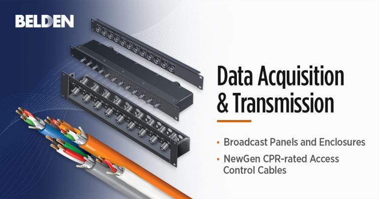 Belden Launches Solutions to Manage Media Outputs and Security System Connections in Q1 2023