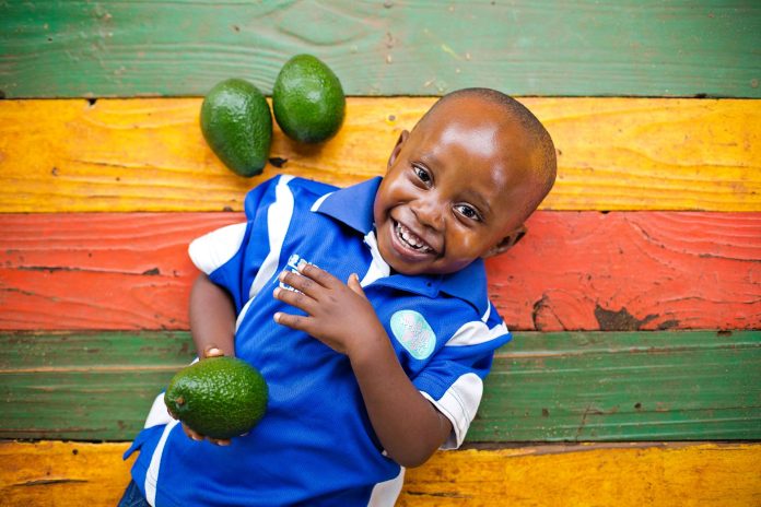 Child in Westfalia’s daycare in South Africa.