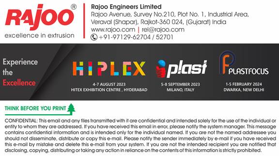 Rajoo Ushers in a New Era For Solar Cell Manufacturers – Launches Lamina è, India’s First Mono & Multi-Layer EVA/POE Sheet Line For Producing Encapsulant Sheet For Solar Cells