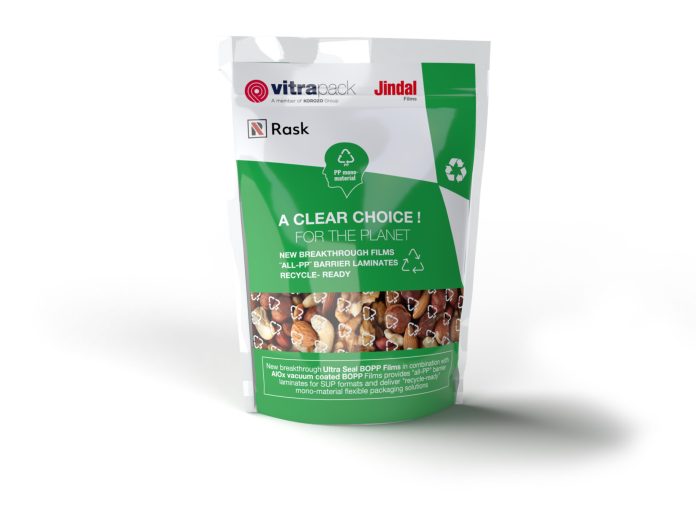 Jindal Films Displays New PP Mono-Material Solutions to Help Replace Pet-Based Laminates at Interpack 2023